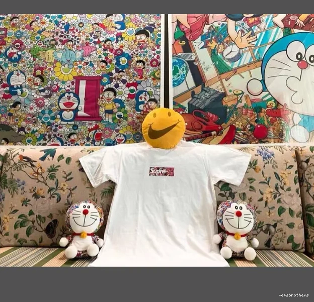 L Logo branded T-shirt Village S COVID-19 Tee Charity Short Sleeve Relief Shanglong M XL Box Co 0724